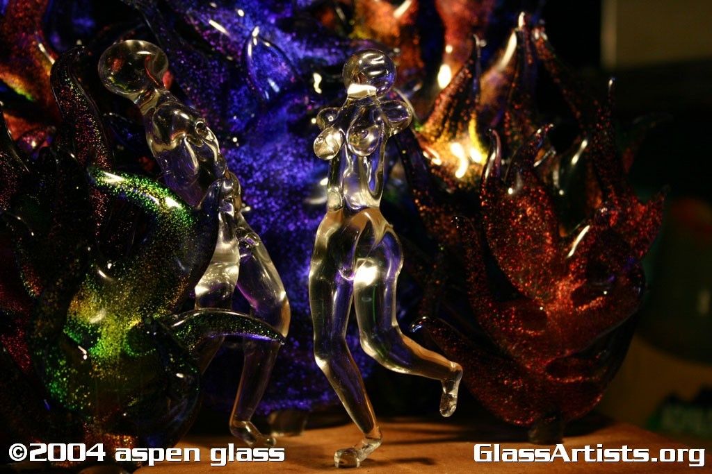 The Ti-Pen Glass Sculptures
